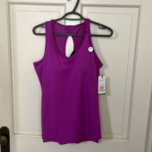 Women’s GAIAM Built in Bra Workout Top Size M